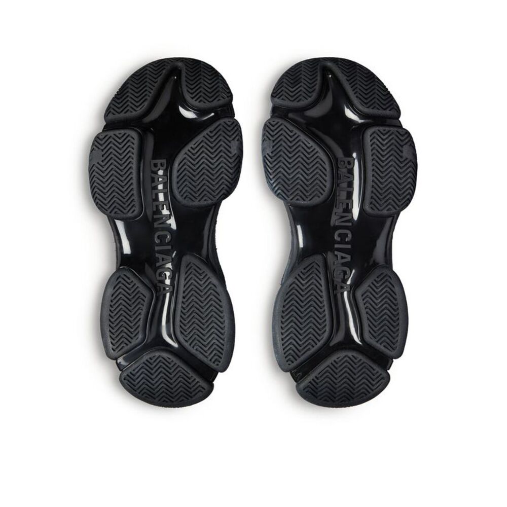 Balenciaga Men Triple S 2 Sneaker In Black/Dark Grey - Picture 7 of 7